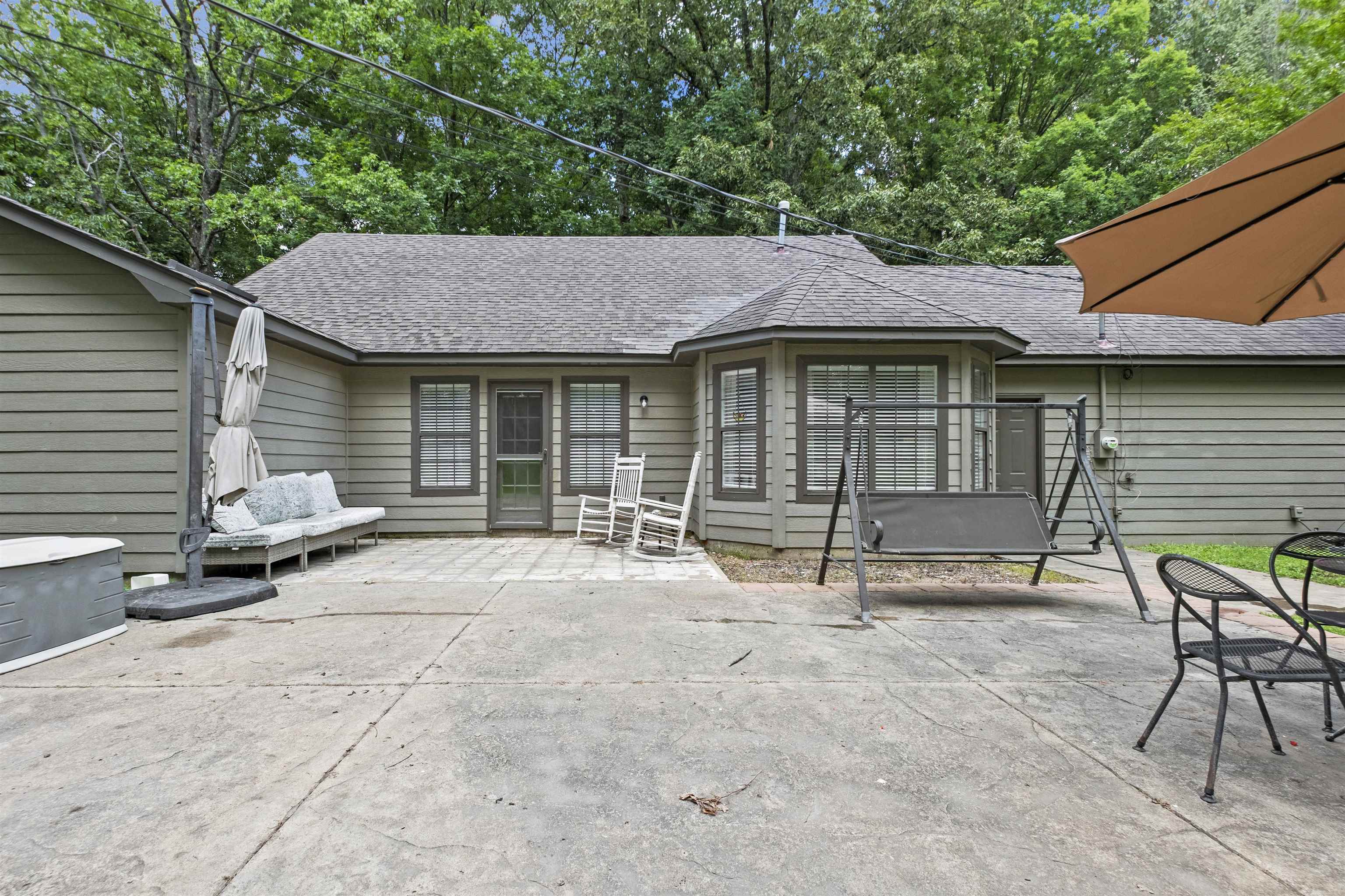 3601 Marshall Road Munford, TN 38058 - Photo 12 of 35 Rear exterior featuring durable siding and a bay window