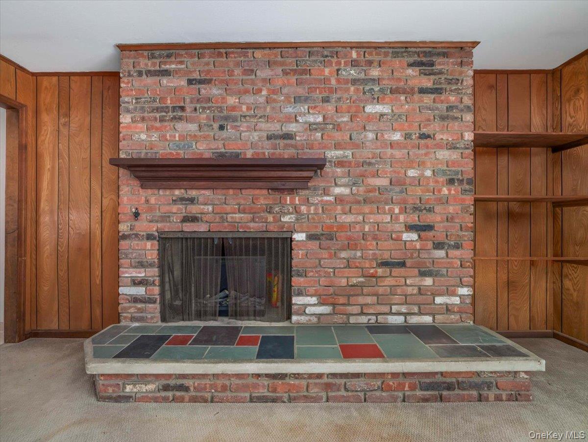 61 Rolling Ridge Road New City, NY 10956 - Photo 7 of 42 Brick Fireplace