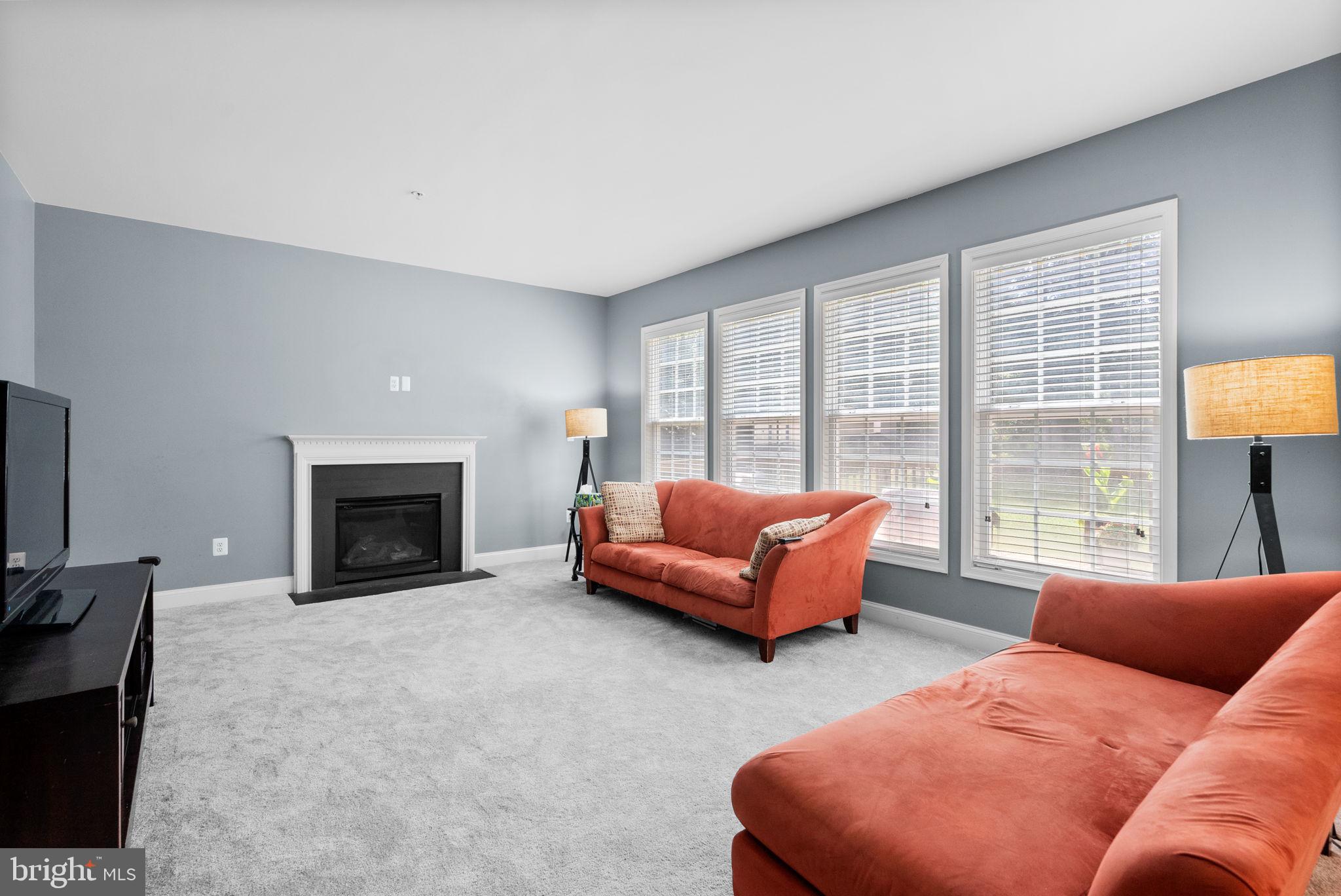 8301 Cedar View Court Clinton, MD 20735 - Photo 11 of 32 a bedroom with furniture and a fireplace