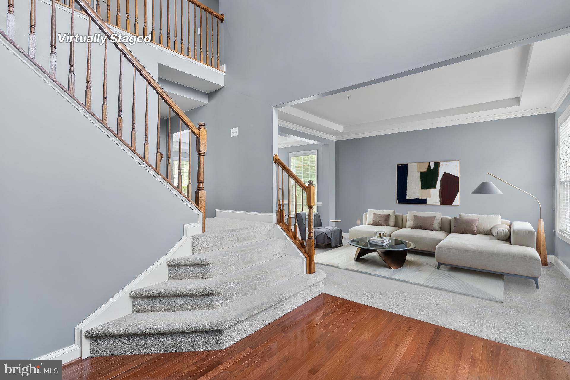 8301 Cedar View Court Clinton, MD 20735 - Photo 3 of 32 a living room with furniture and hard wood floor