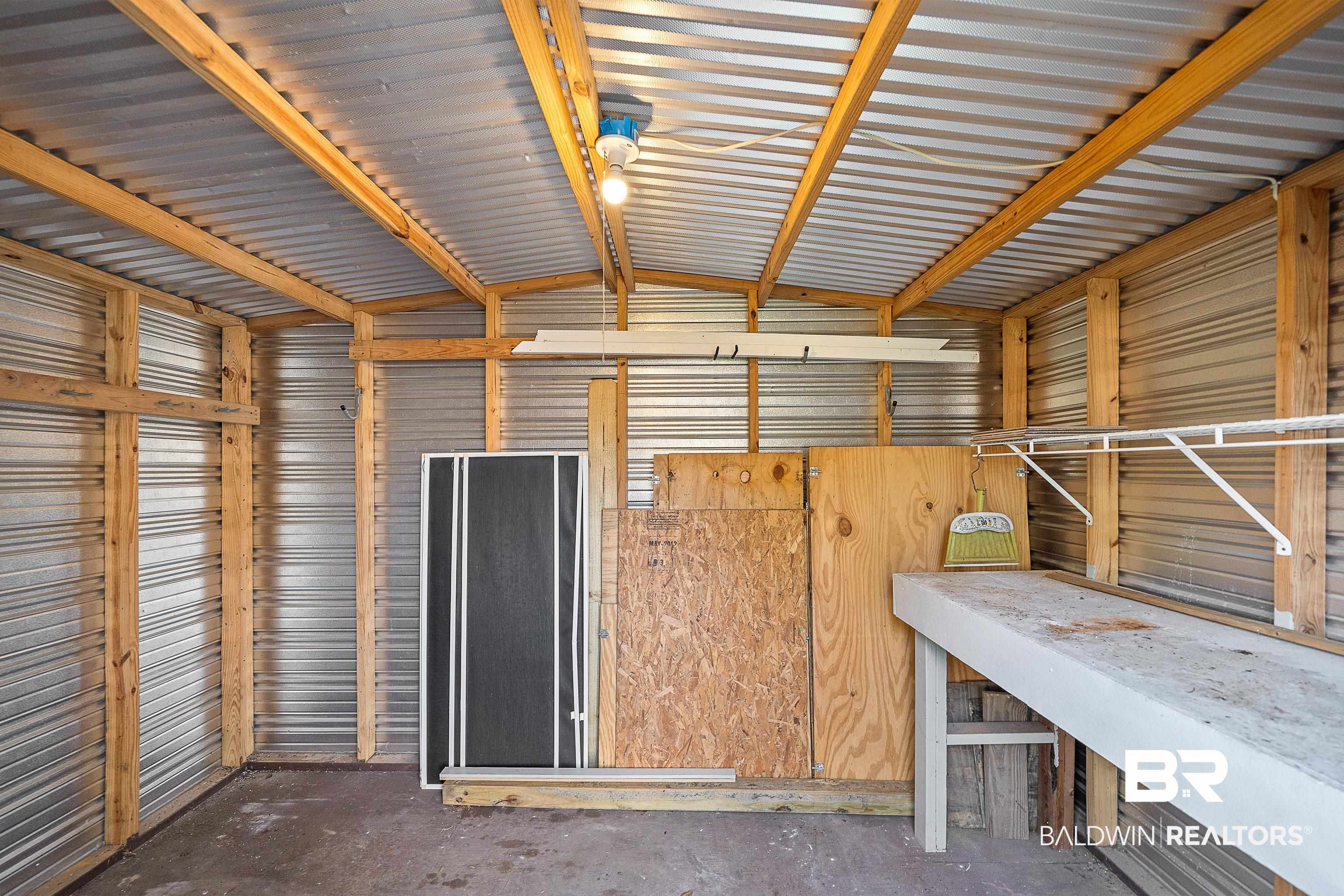117 Pennbrooke Loop Foley, AL 36535 - Photo 31 of 35 Interior of Storage Building