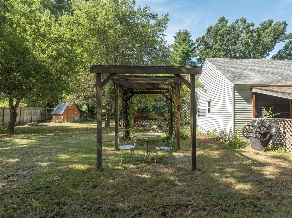 58 Bennett Road Hampden, MA 01036 - Photo 39 of 41 a view of backyard with green space