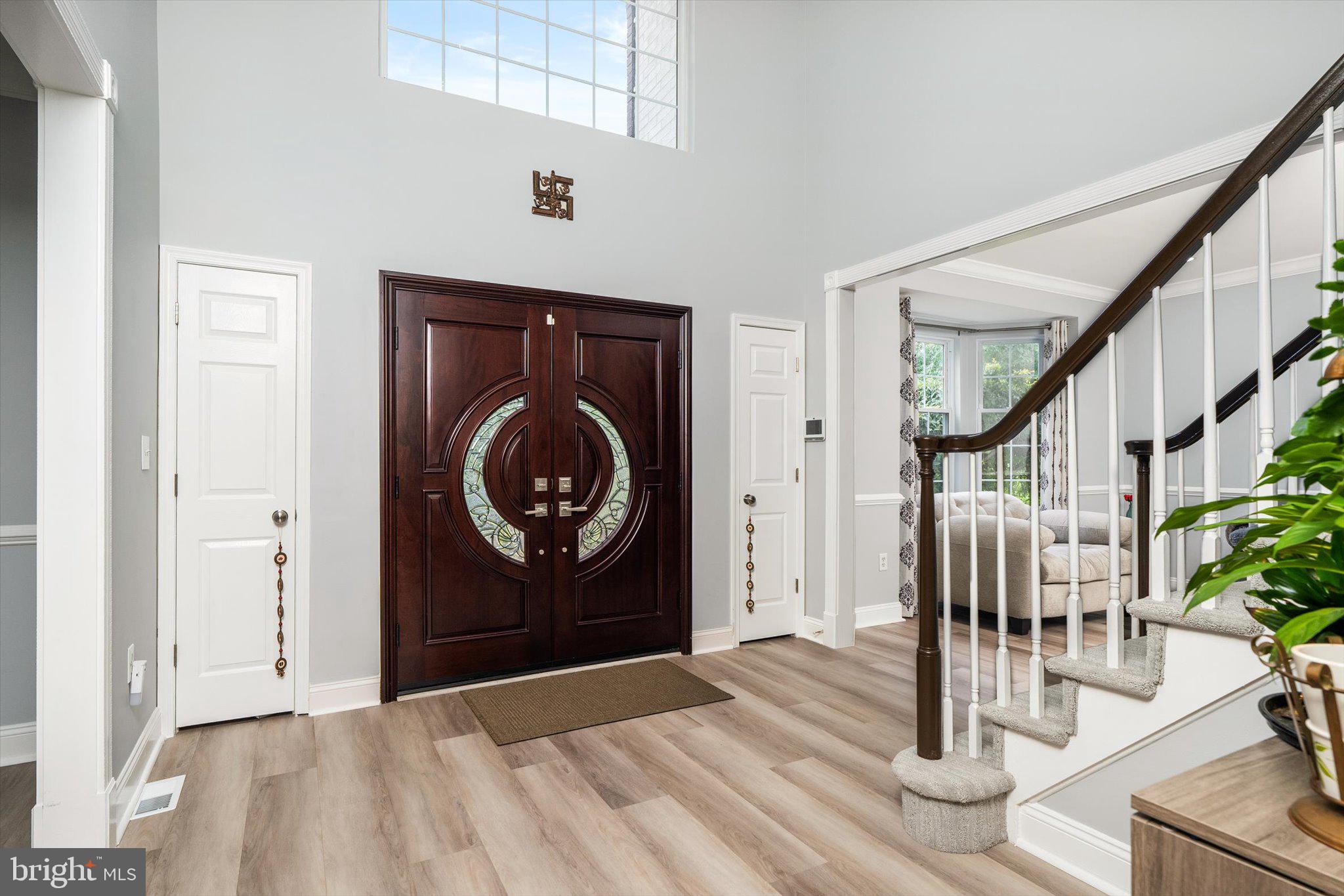 12 Wendover Road East Windsor, NJ 08520 - Photo 3 of 51 Elegant entryway with grand doors.