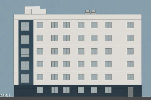 a large building has a lot of windows