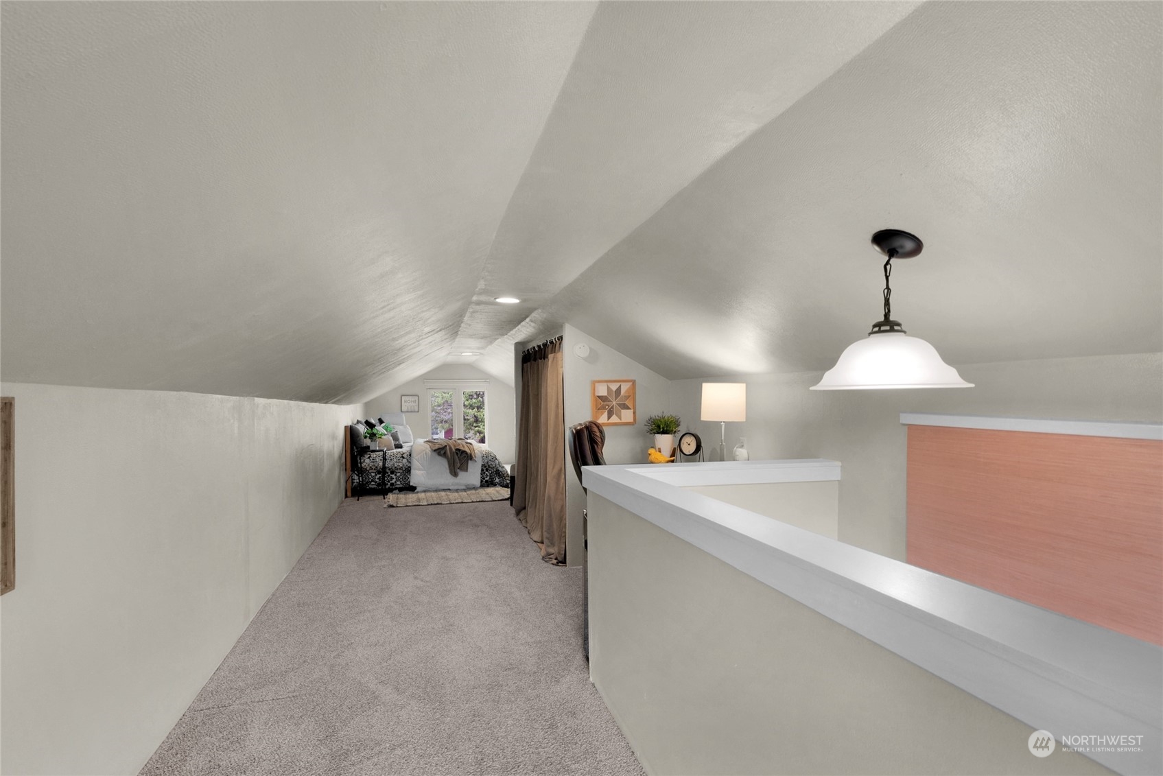 2708 18th Street Everett, WA 98201 - Photo 20 of 29 a view of a kitchen with furniture and a chandelier