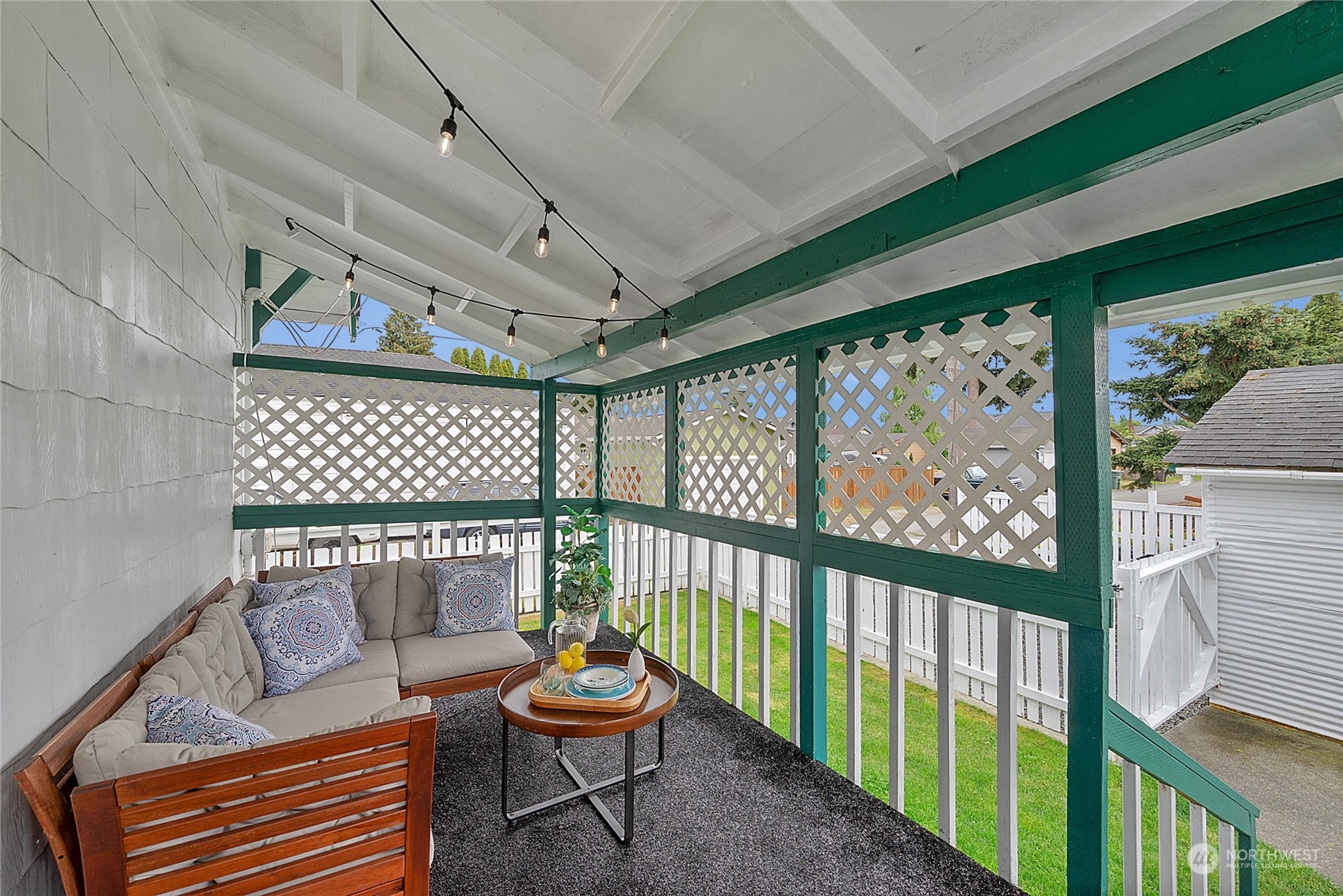 2708 18th Street Everett, WA 98201 - Photo 25 of 29 a view of a chairs in wooden deck