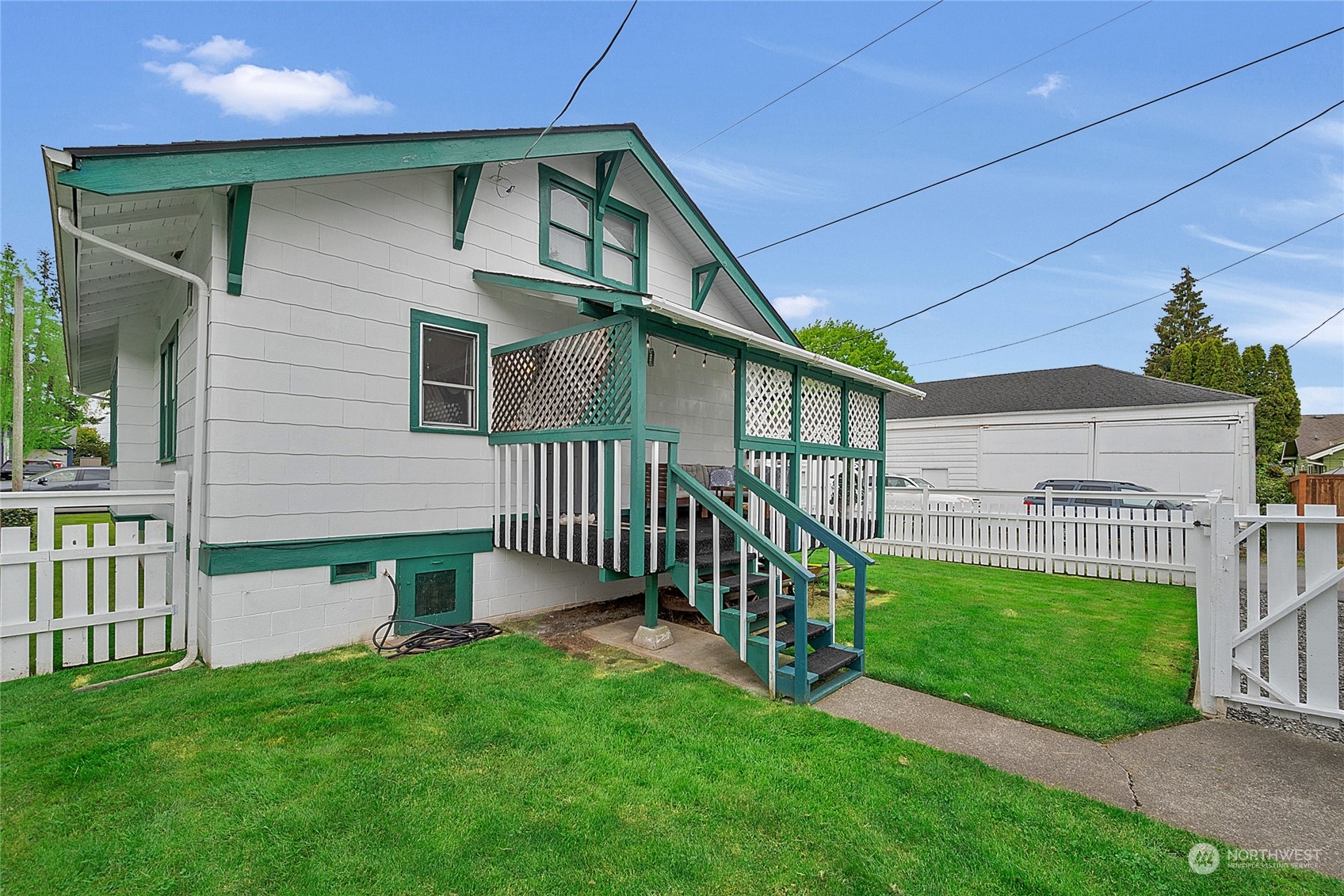 2708 18th Street Everett, WA 98201 - Photo 26 of 29 a view of a house with a yard and deck