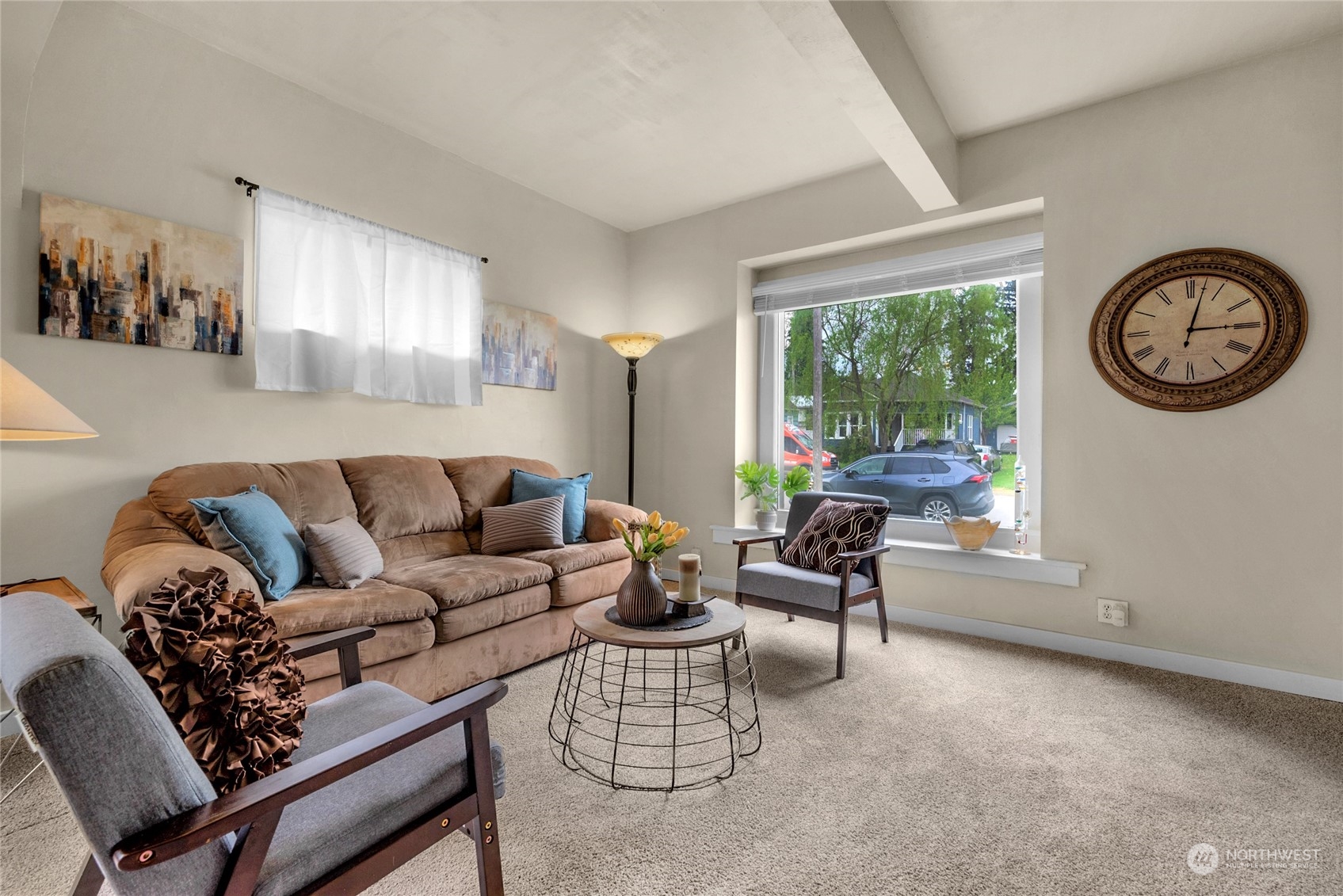 2708 18th Street Everett, WA 98201 - Photo 8 of 29 a living room with furniture and a large window
