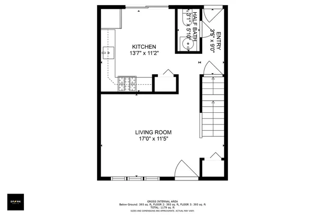 a picture of a bench in front of a wall