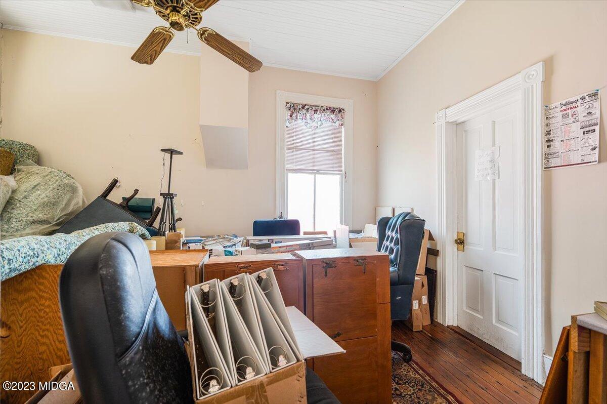 461 Pursley Street Macon, GA 31201 - Photo 18 of 25 a view of a workspace with furniture and a window