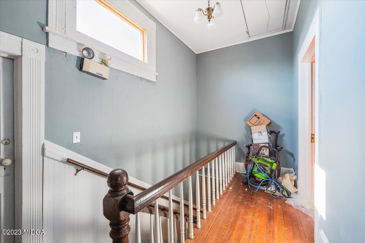 461 Pursley Street Macon, GA 31201 - Photo 22 of 25 a view of entryway with wooden floor