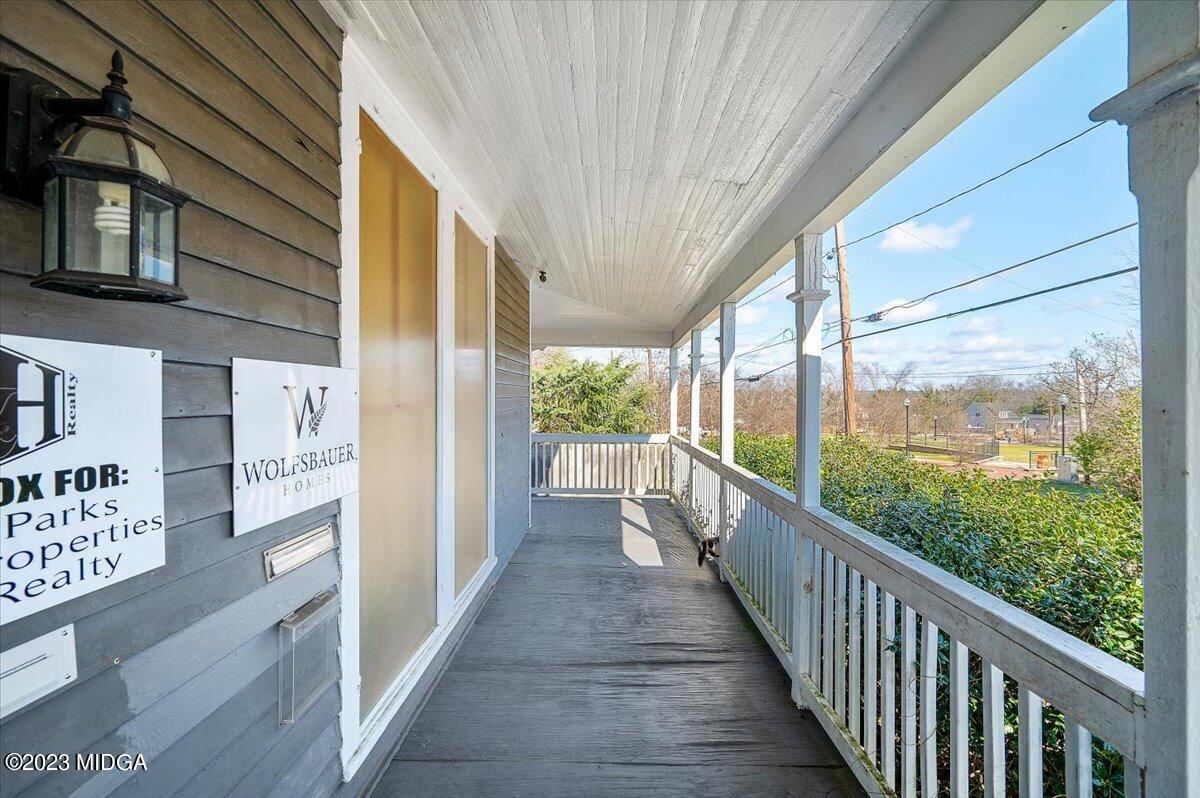 461 Pursley Street Macon, GA 31201 - Photo 24 of 25 a view of a balcony