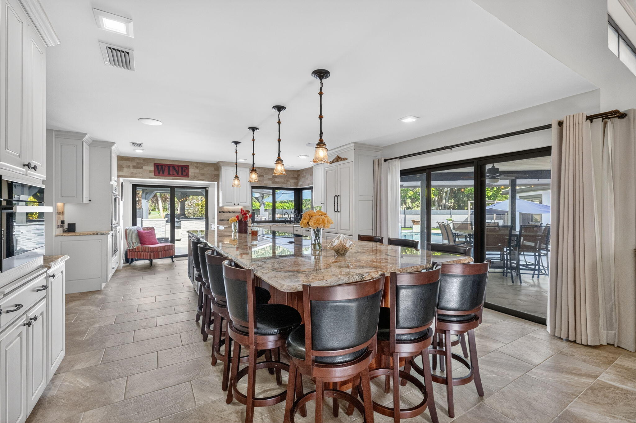 5212 Foxpointe Circle Delray Beach, FL 33445 - Photo 11 of 89 a view of a dining room with furniture window and outside view
