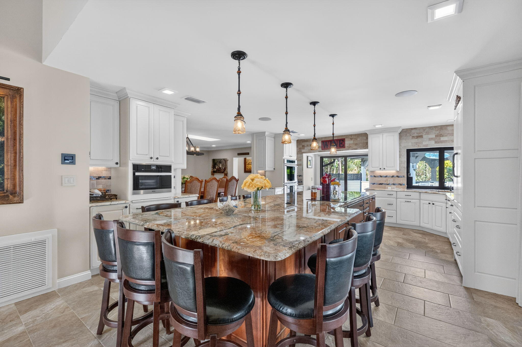 5212 Foxpointe Circle Delray Beach, FL 33445 - Photo 12 of 89 a view of a dining room and livingroom view