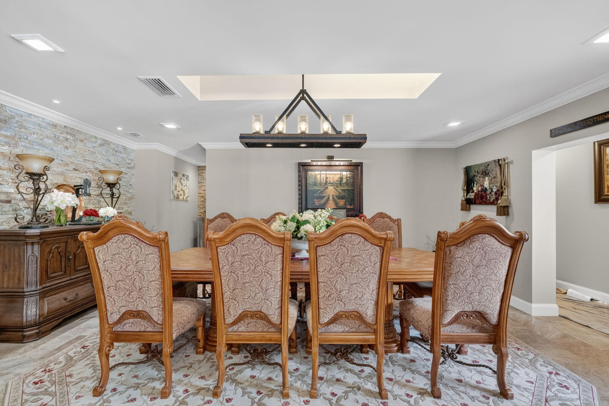 5212 Foxpointe Circle Delray Beach, FL 33445 - Photo 19 of 89 a view of a dining room with furniture