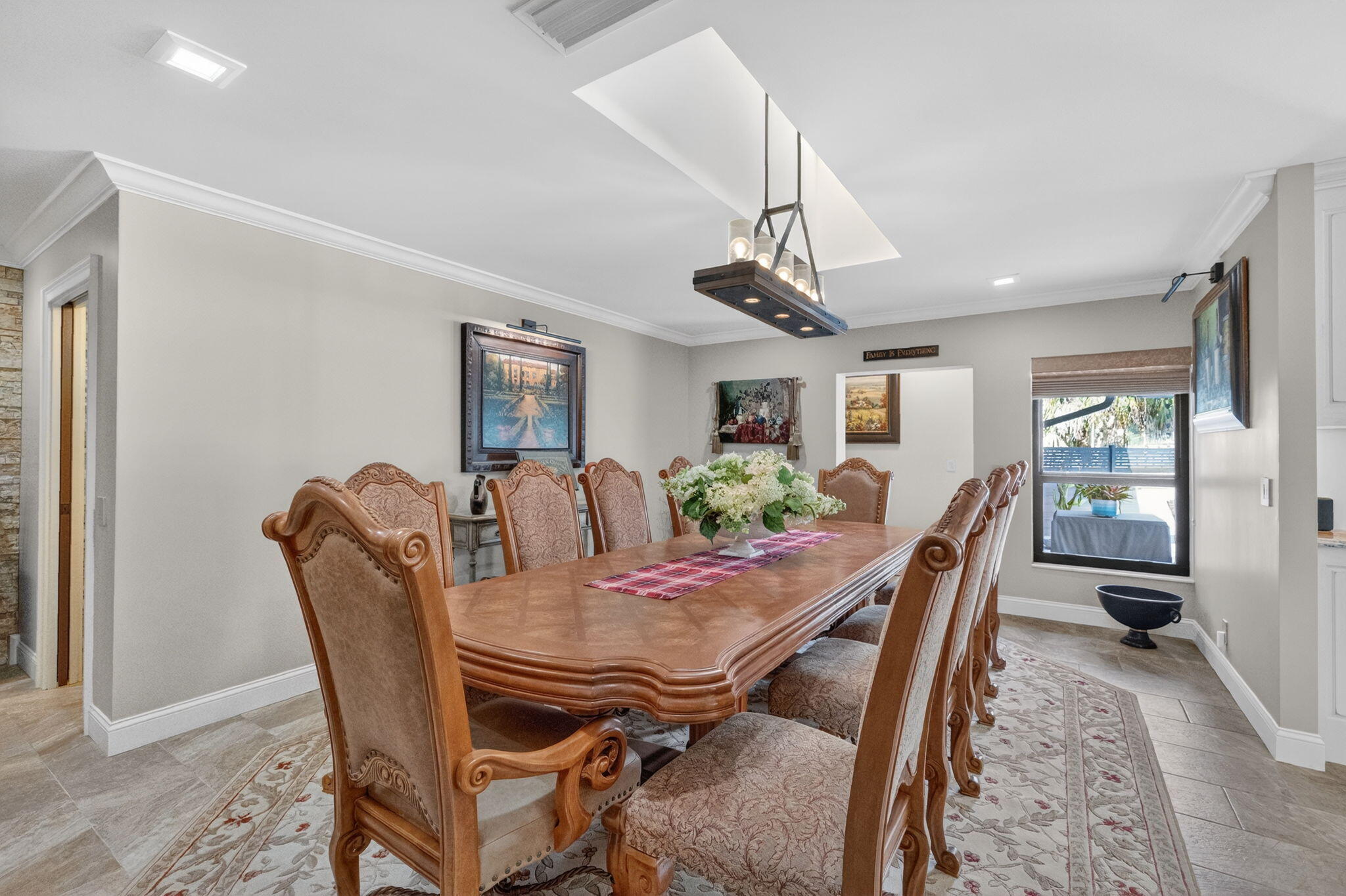 5212 Foxpointe Circle Delray Beach, FL 33445 - Photo 20 of 89 a dining room with furniture and window