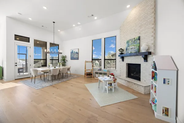 a bedroom with bed and flat screen tv