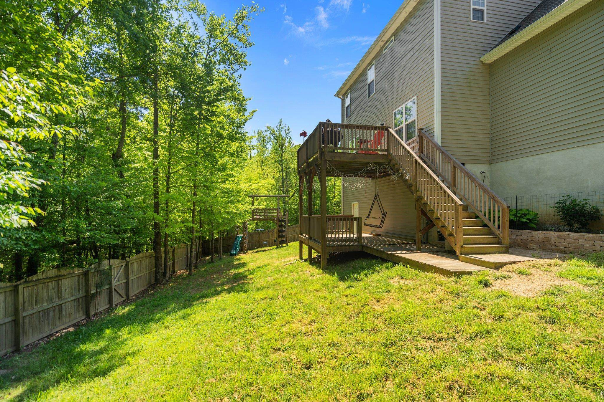 104 Griffis Drive Stem, NC 27581 - Photo 30 of 37 a view of swimming pool with a yard