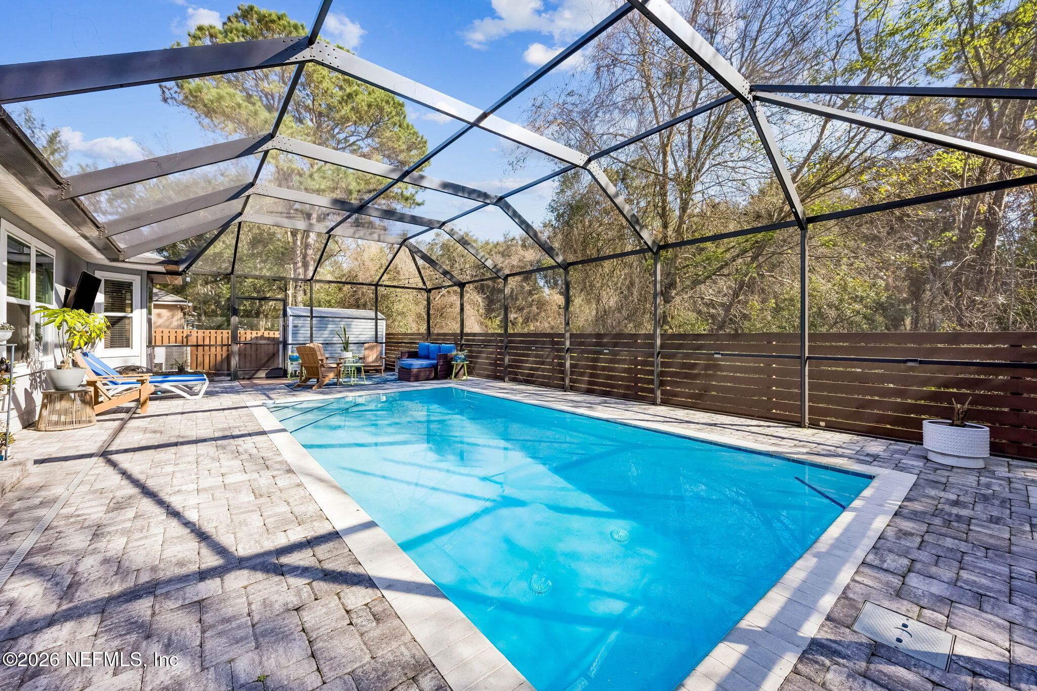 1624 Indigo Street Fernandina Beach, FL 32034 - Photo 22 of 22 a view of yard from a balcony