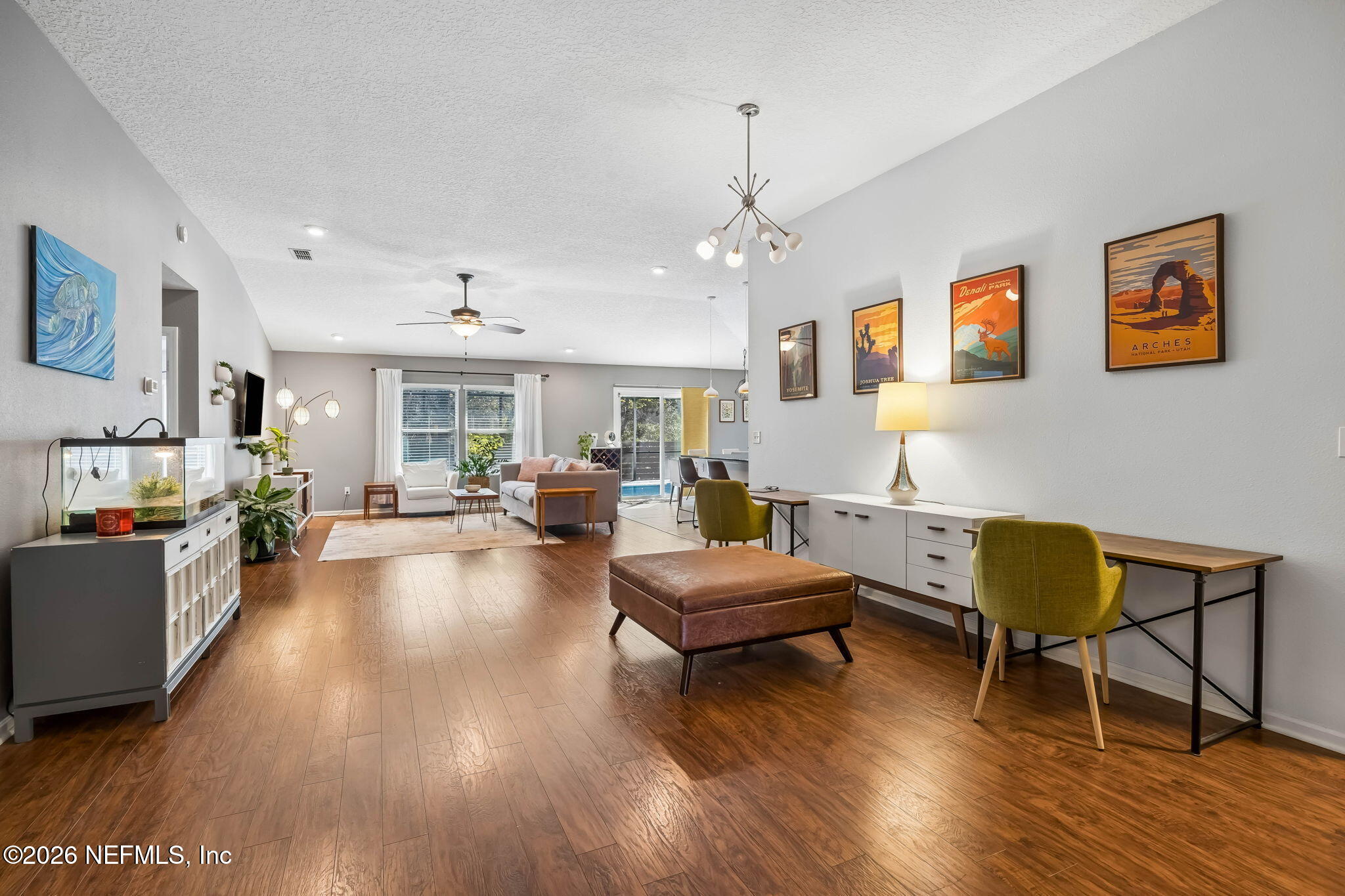 1624 Indigo Street Fernandina Beach, FL 32034 - Photo 7 of 22 a living room with furniture and a wooden floor