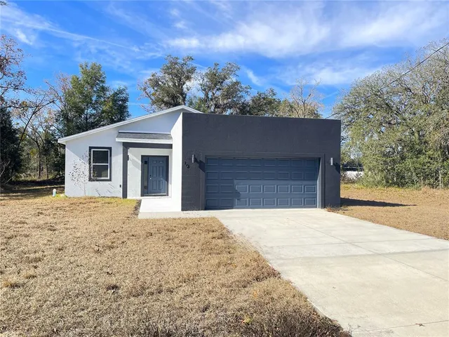a house with a outdoor space
