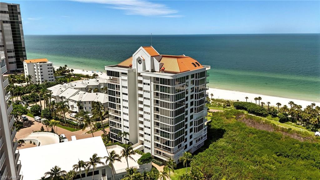 20 Seagate Drive, Unit 803 Naples, FL 34103 - Photo 2 of 40 Aerial view of apartment complex