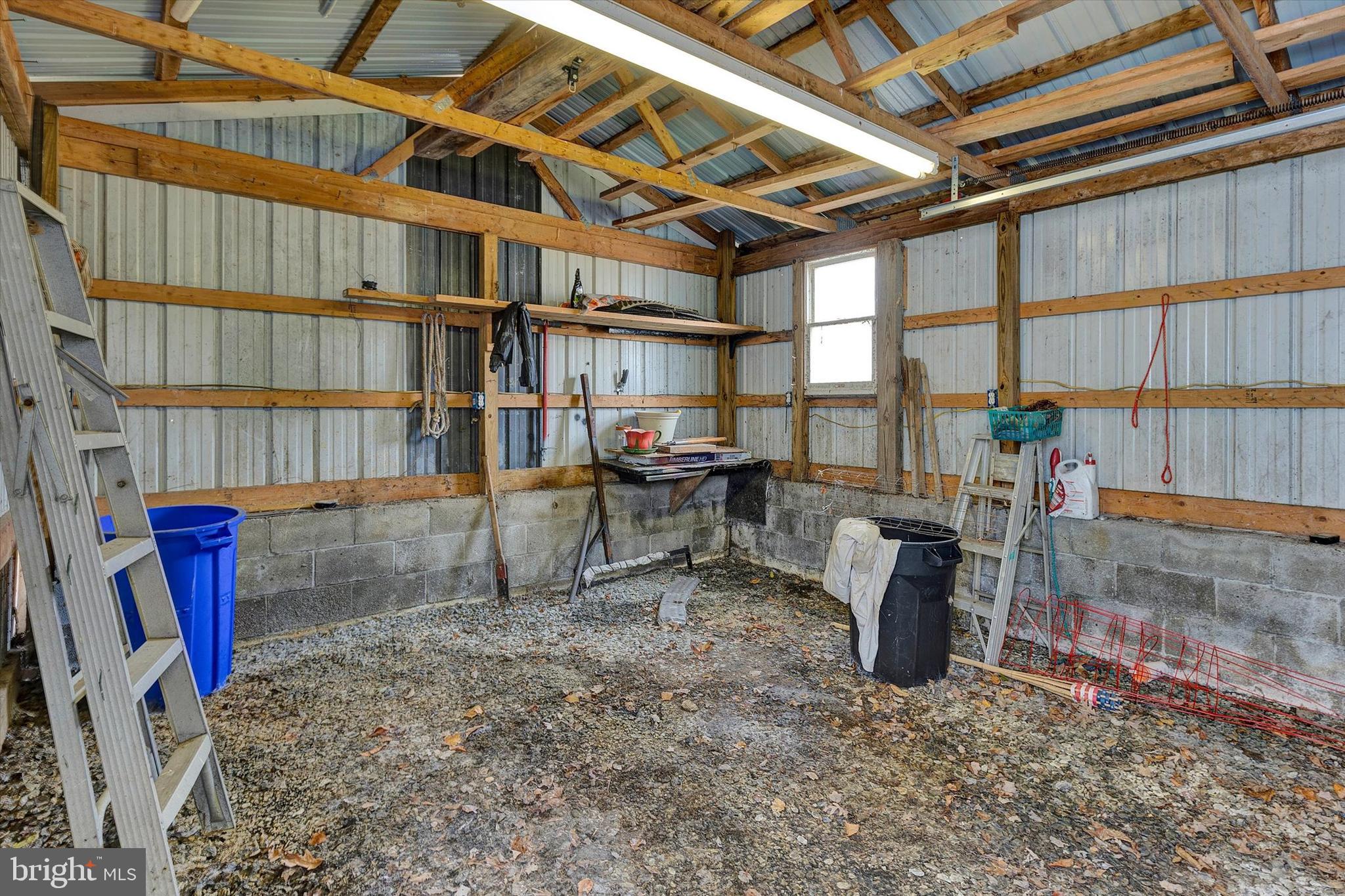 474 Mt Olivet Church Road Fawn Grove, PA 17321 - Photo 32 of 40 Smaller Garage Interior