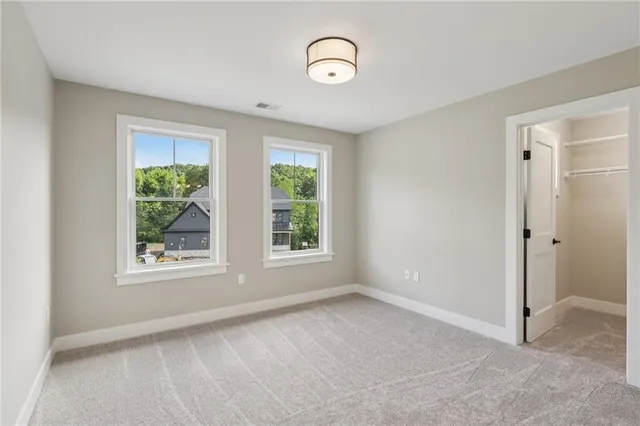 a view of room with window