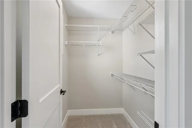 a view of walk in closet