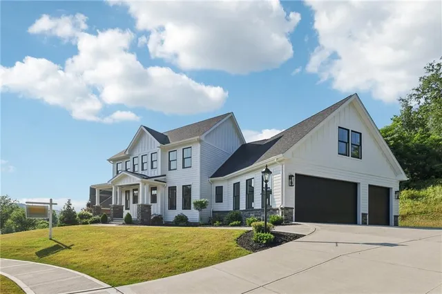 a front view of house with yard