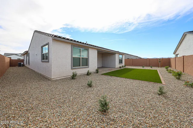 a house with a outdoor space