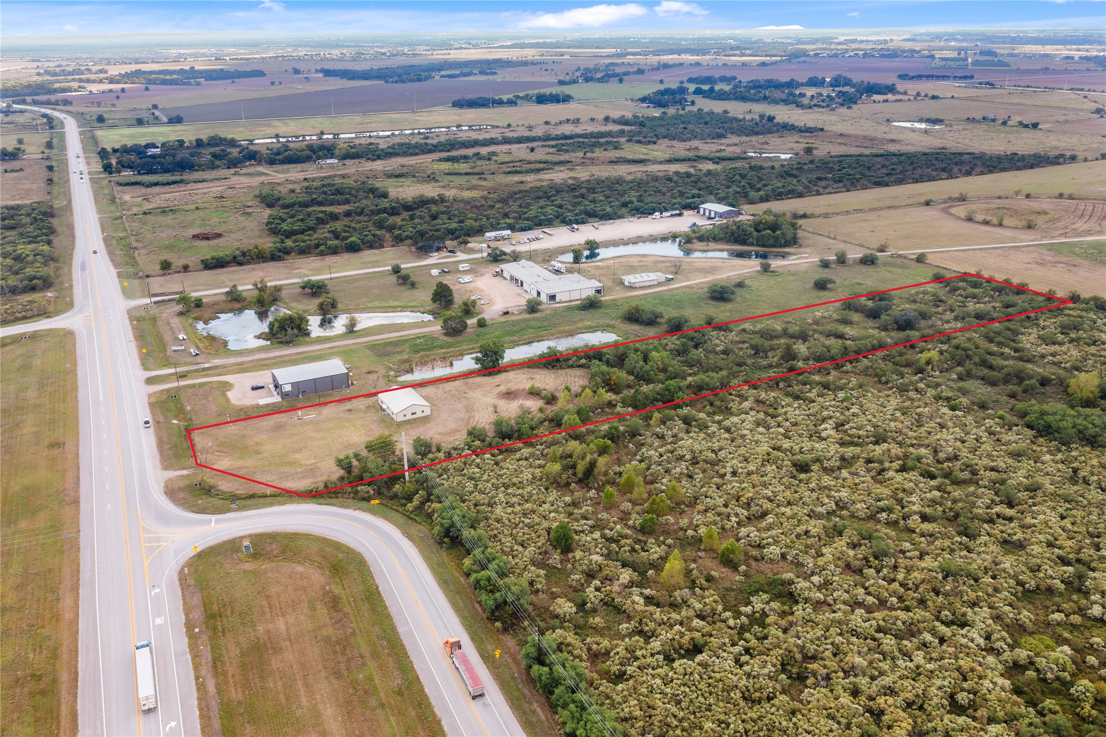 1585 Patton Road Rosenberg, TX 77471 - Photo 6 of 36 an aerial view of residential houses with outdoor space