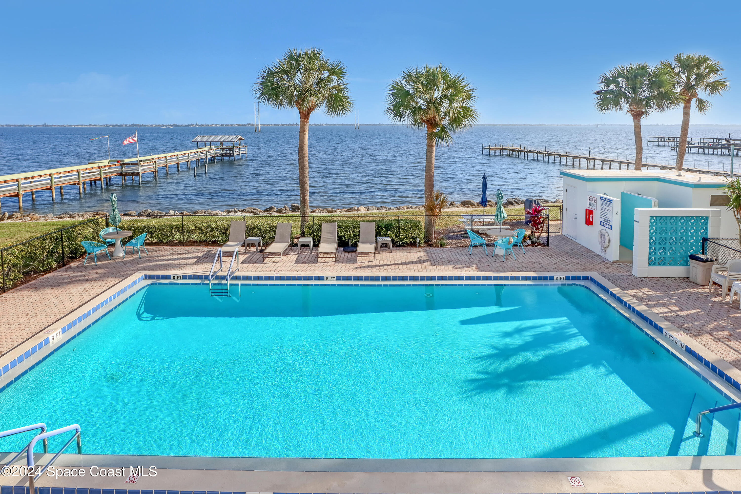 3901 Dixie Highway Northeast, Unit 209 Palm Bay, FL 32905 - Photo 20 of 49 swimming pool view with a seating space
