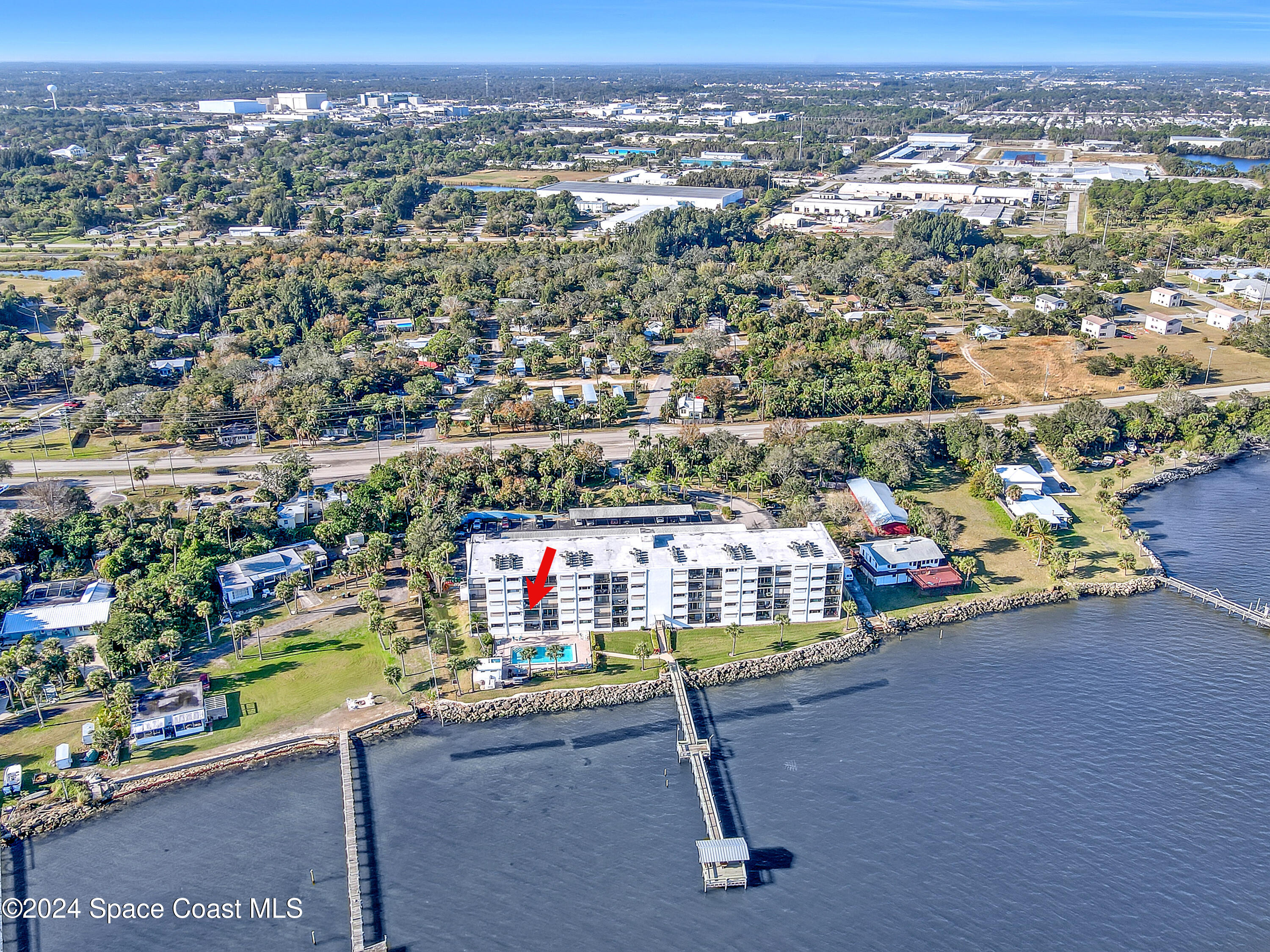 3901 Dixie Highway Northeast, Unit 209 Palm Bay, FL 32905 - Photo 30 of 49 an aerial view of a city