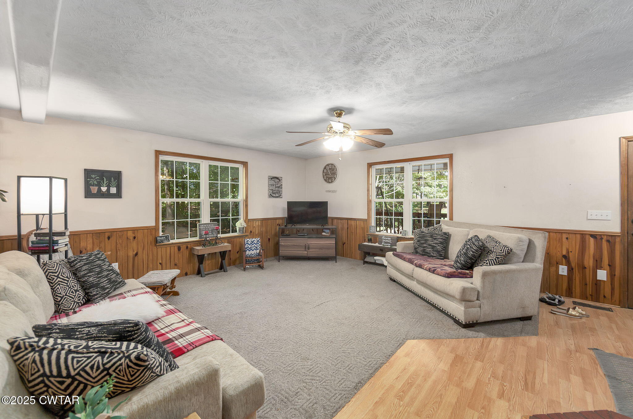 50 Braund Road Finger, TN 38334 - Photo 15 of 65 a living room with furniture and a large window