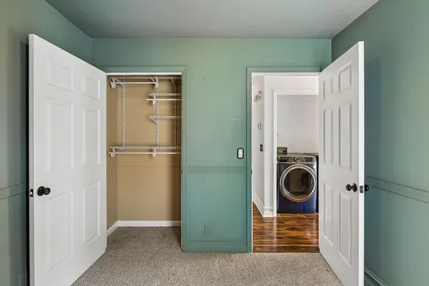 a view of walk in closet