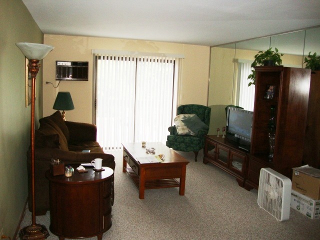 645 South Virginia Road, Unit 224 Crystal Lake, IL 60014 - Photo 6 of 9 a living room with furniture and a flat screen tv