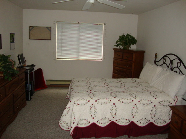645 South Virginia Road, Unit 224 Crystal Lake, IL 60014 - Photo 8 of 9 a bedroom with a bed and a dresser