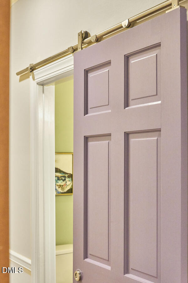 3105 Whitfield Road Chapel Hill, NC 27514 - Photo 57 of 77 Half Bath Door