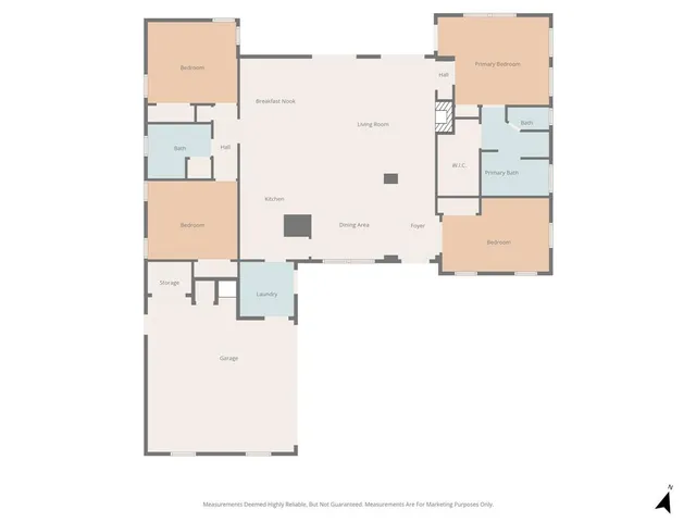 a picture of a floor plan