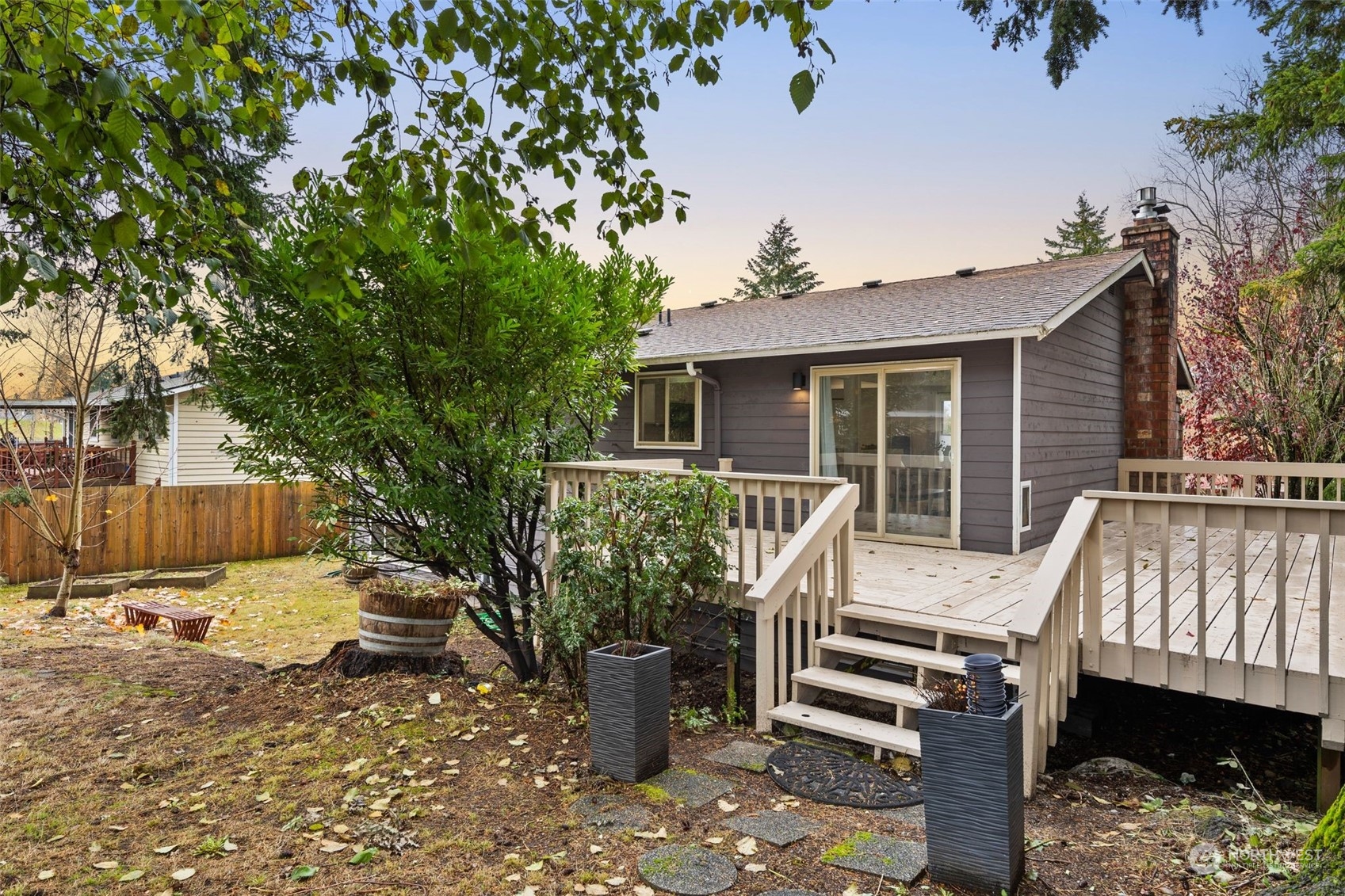 16304 128th Place Southeast Renton, WA 98058 - Photo 27 of 31 a view of a patio with two chairs and a table