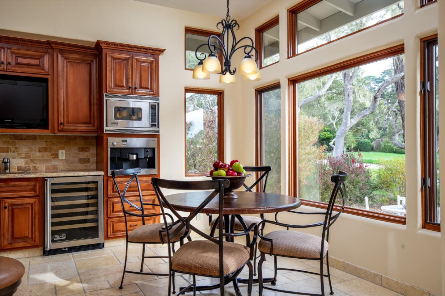 1060 Rodeo Road Pebble Beach, CA 93953 - Photo 9 of 30 a view of a dining room with furniture window and outside view