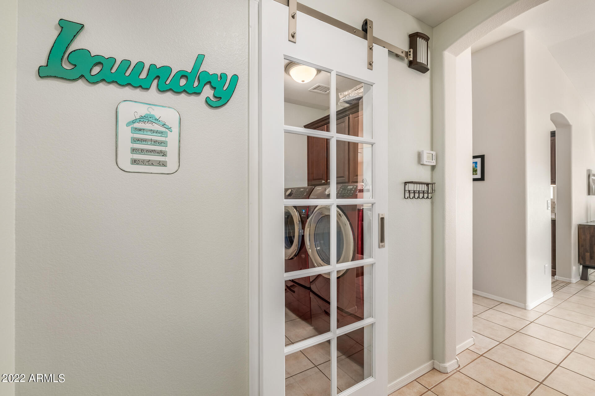 10363 East Rising Sun Place Gold Canyon, AZ 85118 - Photo 11 of 43 Farm Door into Laundry