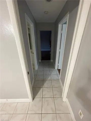 a view of front door