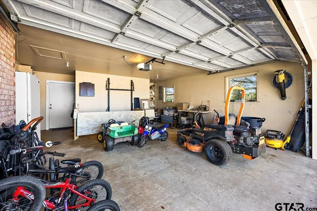 a view of storage and utility room