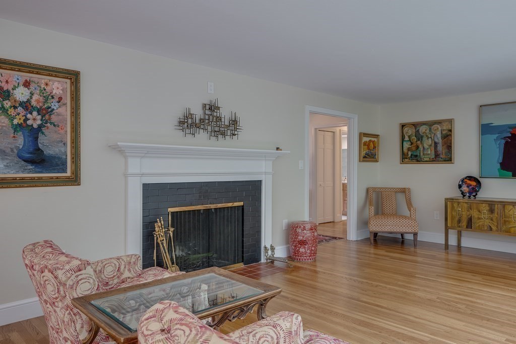 45 Towne Road Boxford, MA 01921 - Photo 31 of 42 a living room with furniture and a fireplace