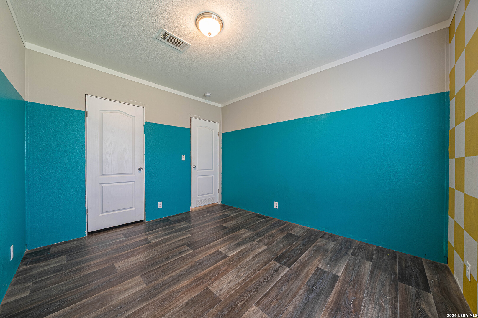 3433 Gander Slough Road Kingsbury, TX 78638 - Photo 15 of 23 wooden floor in an empty room