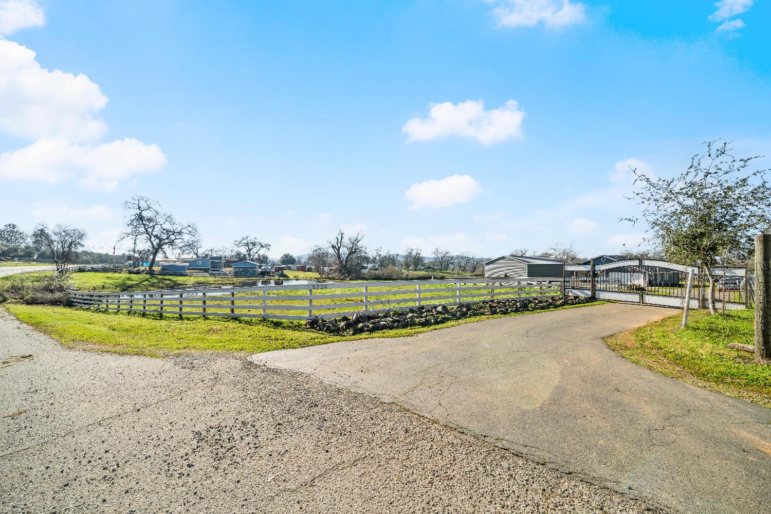 5224 Fruitland Road Marysville, CA 95901 - Photo 10 of 51 a view of a swimming pool with an outdoor seating and a yard