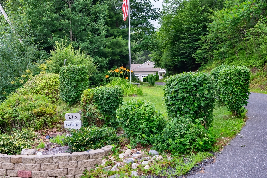 216 Palmer Road Brimfield, MA 01010 - Photo 25 of 25 a view of a back yard