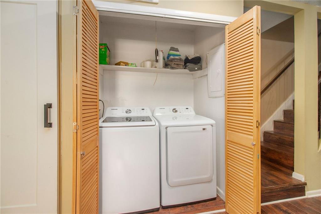 4 Quail Run Decatur, GA 30035 - Photo 12 of 23 a utility room with dryer and washer